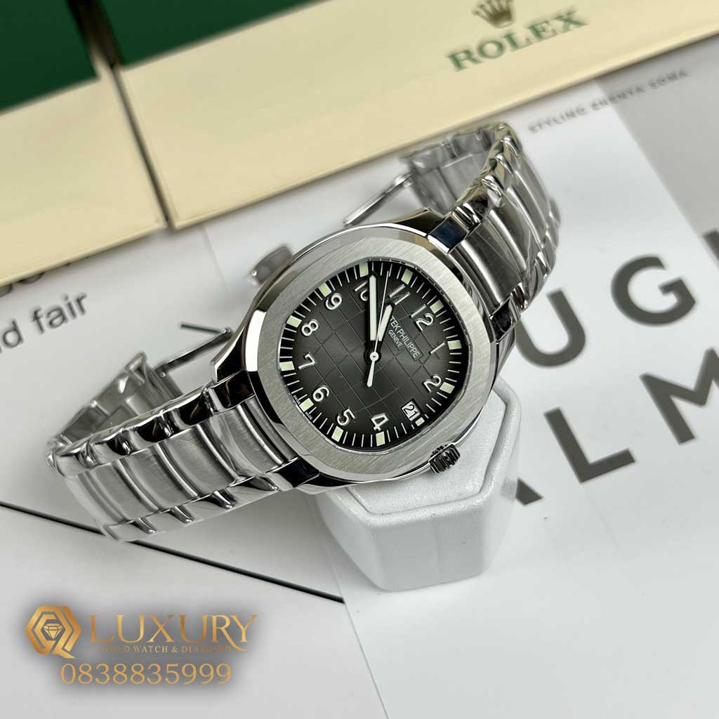 Đồng Hồ Nam Patek Philippe Aquanaut 5167 Replica 11 Dây Kim Loại Nhà Máy 3K 40mm