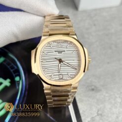 Đồng Hồ Nữ Patek Philippe Viền Vàng Nautilus 7118 Replica 11 Cao Cấp Size 35.2mm