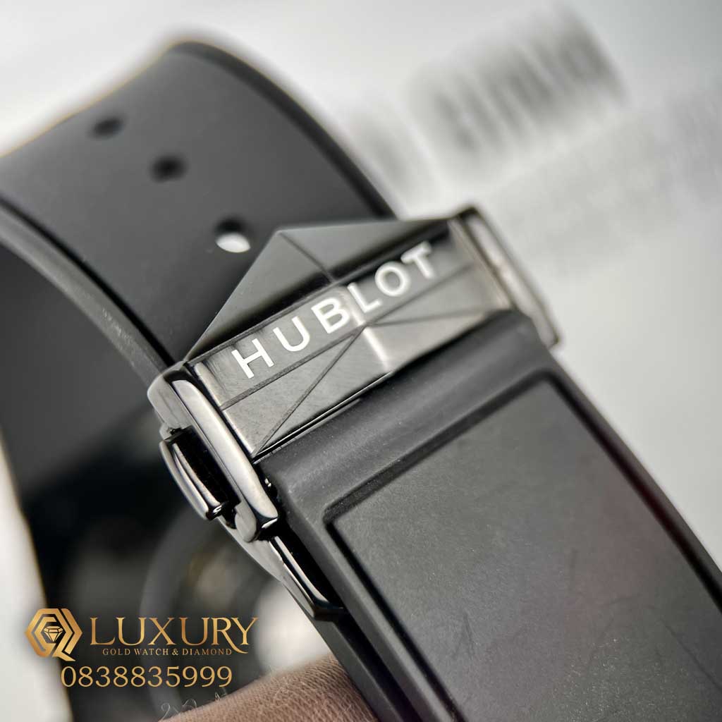 Đồng Hồ Nam Hublot Big Bang Sang Bleu 2 Fake 11 Màu Đen Cao Cấp Nhất Size 45mm
