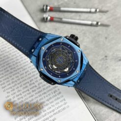 Đồng Hồ Nam Hublot Big Bang Sang Bleu Titanium Xanh Than Replica 11 Size 45mm