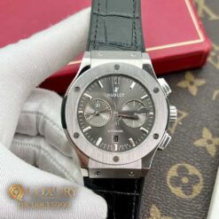 Đồng Hồ Nam Hublot Classic Fusion Titanium Chonograbh mặt số Xám Rep 11 Size 42mm