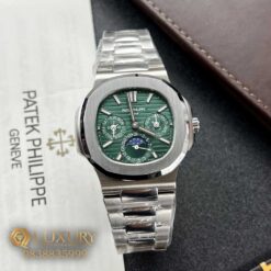 Đồng hồ Nam Patek Philippe Nautilus 5740G mặt số xanh Green Rep 11 Size 40mm