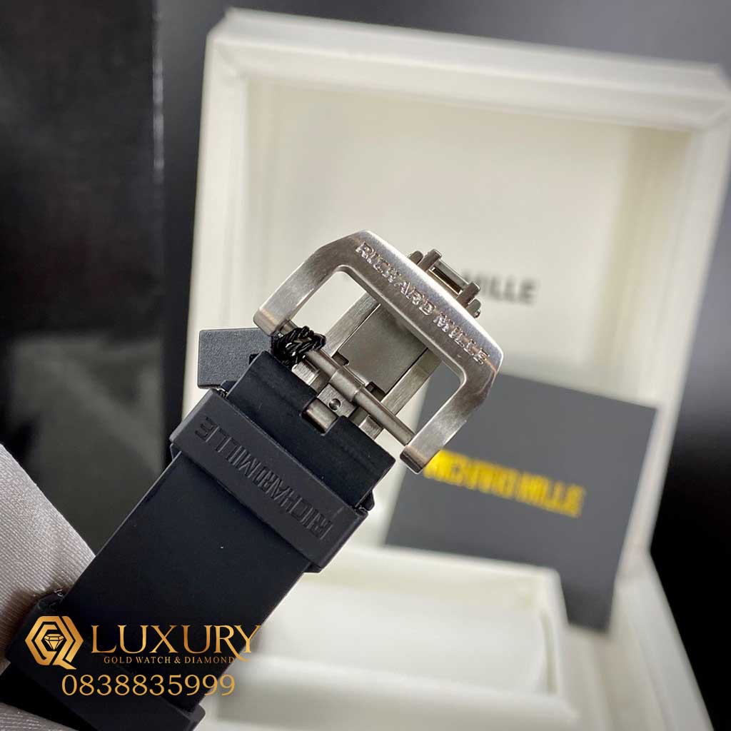 Đồng Hồ Nam Richard Mille RM030 Rep 11 Automatic Thụy Sỹ Nam Dây Cao Su 40mm