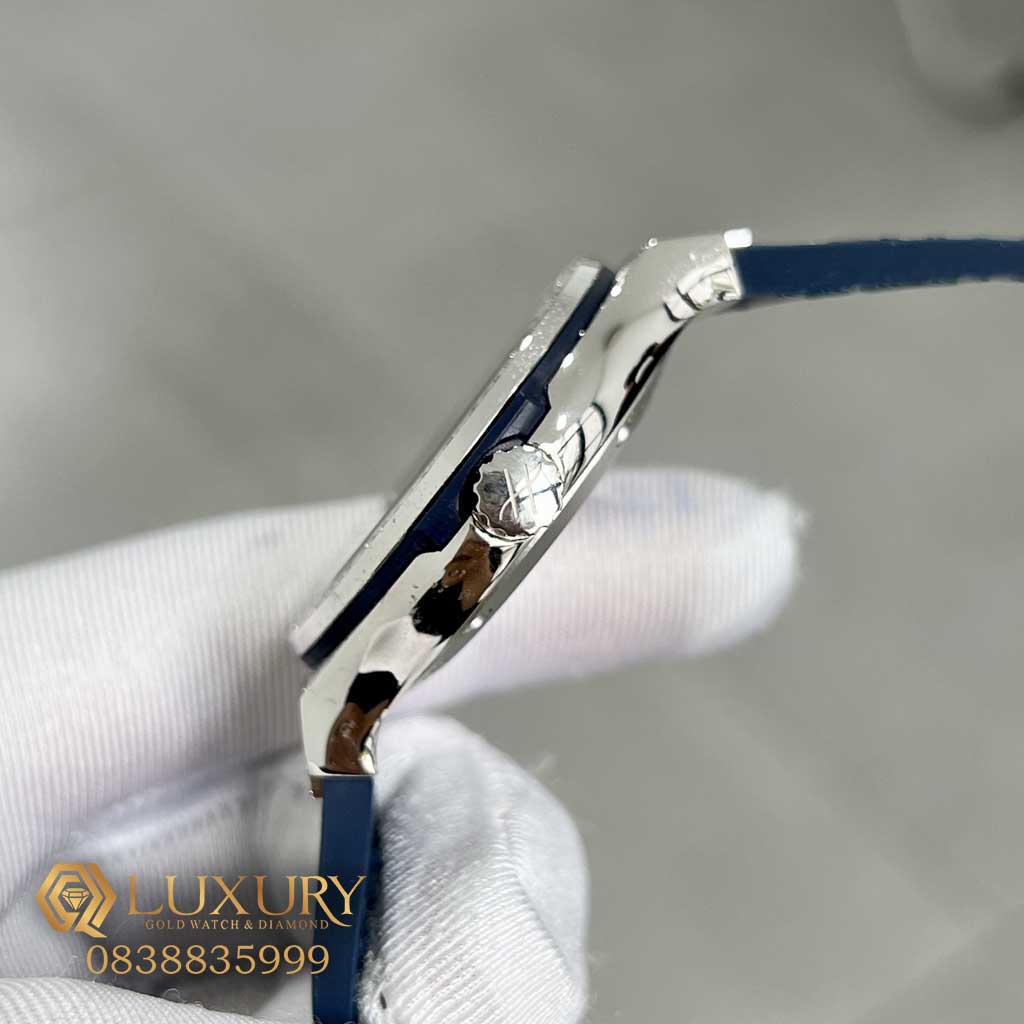 Đồng Hồ Nữ Hublot Classic Fusion Màu Xanh Full Viền Đá Swarovski Rep 11 Size 38mm Đồng Hồ Nữ Hublot Classic Fusion Màu Xanh Full Viền Đá Swarovski Rep 11 Size 38mm